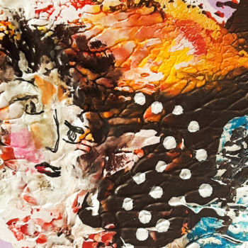 Pittura intitolato "133" da Valerie Nunes, Opera d'arte originale, Acrilico