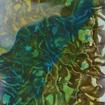 Schilderij getiteld "Leucothoé" door Philippe Casaubon, Origineel Kunstwerk, Olie