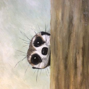 Pintura intitulada "Nono" por Noëlle Lassailly, Obras de arte originais, Acrílico