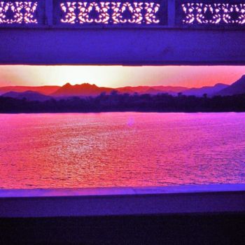Digitale Kunst mit dem Titel "Jaisalmer-India" von Sigrun Neumann (Sineu), Original-Kunstwerk
