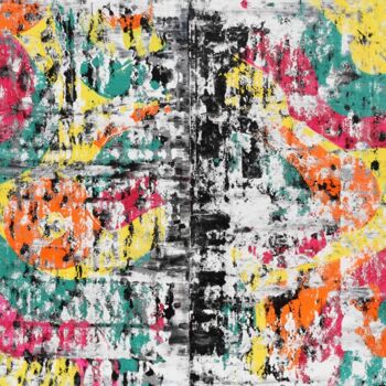 Peinture intitulée "Encryption" par Sumit Ratta, Œuvre d'art originale, Acrylique