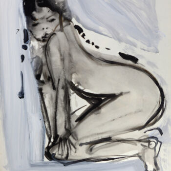 "nude VS2" başlıklı Resim Serhiy Savchenko tarafından, Orijinal sanat, Mürekkep