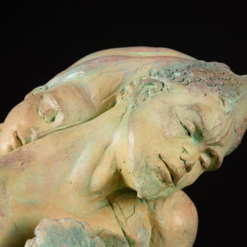 Sculpture intitulée "Métamorphose des Oc…" par Valerie Barrault, Œuvre d'art originale, Terre cuite