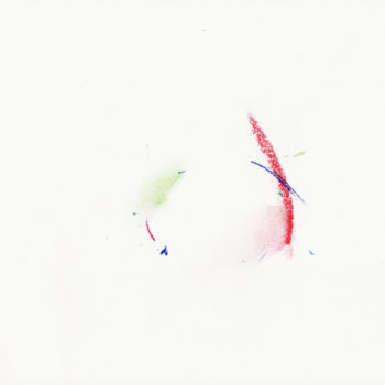 Drawing titled "Abstraction_4" by Bob Clement, Original Artwork, Pastel