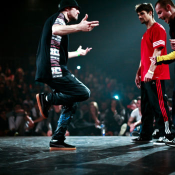 Photography titled "B-Boy Stance" by Don, Original Artwork