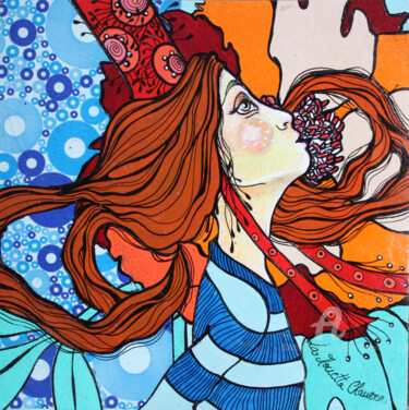 绘画 标题为“mimi-lucie.jpg” 由Aurelie Chauvin, 原创艺术品, 喷枪
