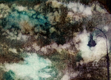 Photographie intitulée "Réverbère dans le C…" par Hélène Mongin, Œuvre d'art originale