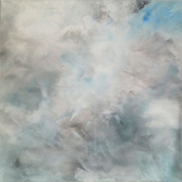 Schilderij getiteld "Atmosphères" door Catnplasticienne, Origineel Kunstwerk, Acryl