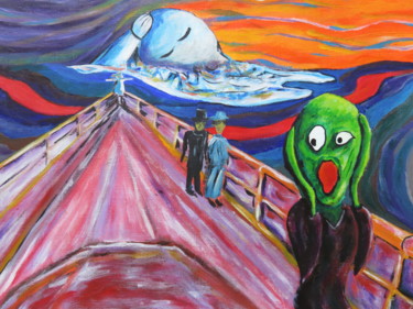 Titanic scream of Munch