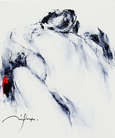 绘画 标题为“394_ève” 由René Goxes, 原创艺术品, 油