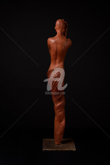 Sculpture intitulée "Le déni" par Valerie Barrault, Œuvre d'art originale, Céramique
