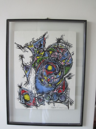 Pintura intitulada "img-4751.jpg" por Gabriel Marques, Obras de arte originais, Acrílico