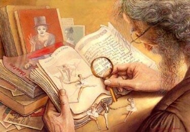 Peinture intitulée "Le chorégraphe" par André Martins De Barros, Œuvre d'art originale, Autre