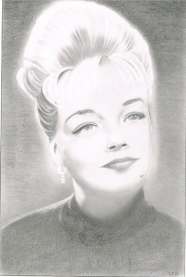 Dessin intitulée "simone.jpg" par Isabelle, Œuvre d'art originale