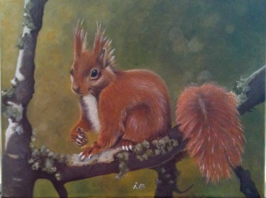 Peinture intitulée "kiwi.jpg" par Isabelle, Œuvre d'art originale