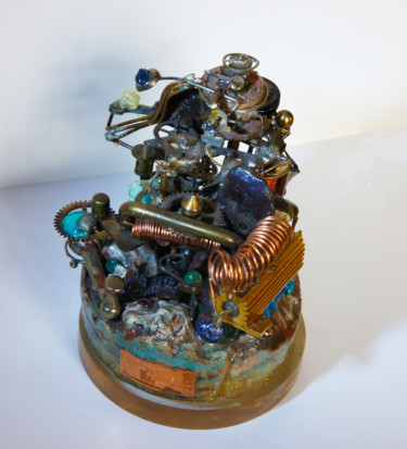 Source de Cuivre 1 Sculpture titled "Source de Cuivre 1" by Jean-Luc Lacroix (JL LACROIX), Original Artwork, Metals