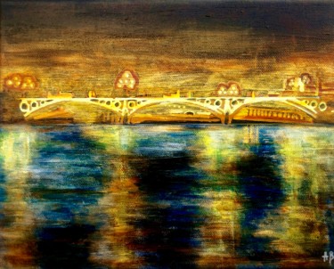 제목이 "Les trois arches"인 미술작품 Anne Brigaud로, 원작
