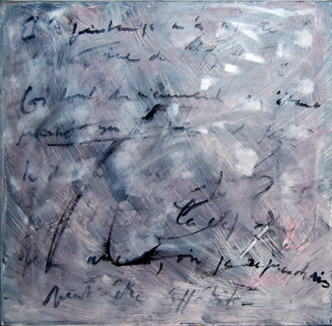 Peinture intitulée "Une saison en enfer…" par Briga, Œuvre d'art originale, Acrylique