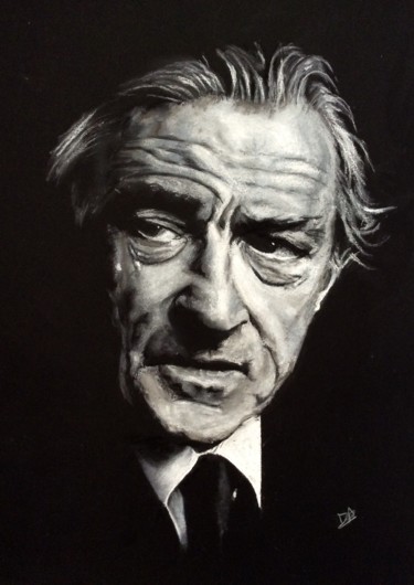 Robert De Niro Dibujo titulada "Robert De Niro" por Olivier Pringal, Obra de arte original, Pastel