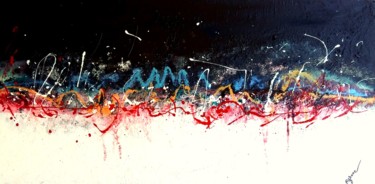 Peinture intitulée "douce-nuit.jpg" par Mysane, Œuvre d'art originale, Autre