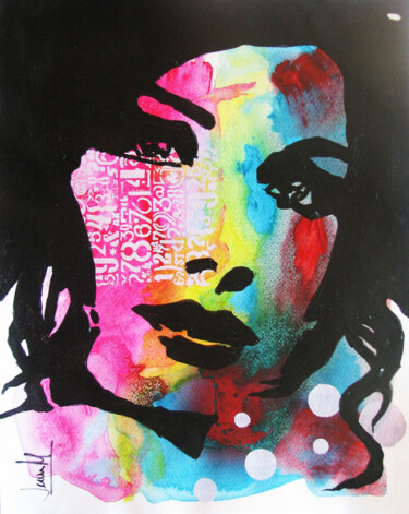 Painting titled "Stories of the stre…" by Juan Mildenberger, Original Artwork, Acrylic