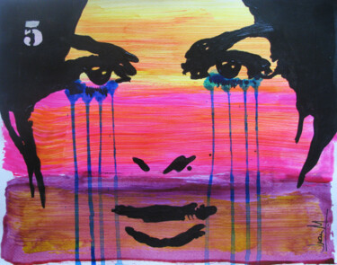 Painting titled ""Storm"" by Juan Mildenberger, Original Artwork, Acrylic