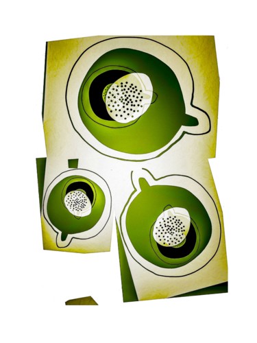 Arts numériques intitulée "fresh fruits" par Nicole Rochedix, Œuvre d'art originale, Peinture numérique
