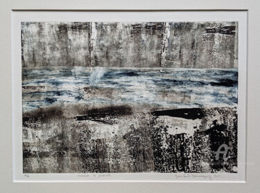 印花与版画 标题为“Achéron le paisible” 由Marie-Paule Demarquez, 原创艺术品, 蒙纳