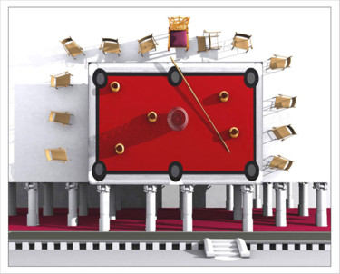 Digital Arts titled "Last-Supper" by Shovin Bhattacharjee, Original Artwork, 3D Modeling