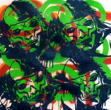 Schilderij getiteld "dsc07786.jpg" door Kris.P, Origineel Kunstwerk, Graffiti