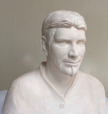 Sculpture intitulée "Vincent" par Denis Thebaudeau, Œuvre d'art originale