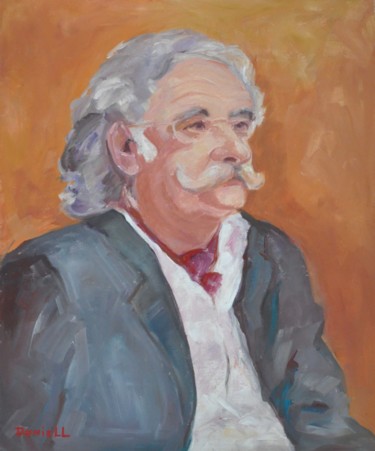 Peinture intitulée "jacky-1996.jpg" par Danielle Braillon (DANIELL), Œuvre d'art originale, Huile