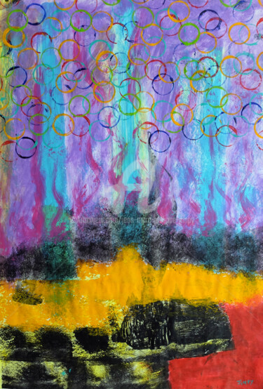 Peinture intitulée "NEWS ÉBULLITIONS" par Jean-Marc Philippe (Jimpy), Œuvre d'art originale, Acrylique