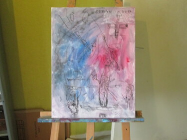 Peinture intitulée "13-l-enfant-sadique…" par Patrice Bourgeois, Œuvre d'art originale, Acrylique