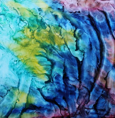 Peinture intitulée "Music in the soul" par Janez Štros, Œuvre d'art originale, Huile