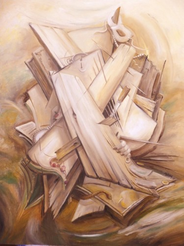 Les 7 péchés capitaux Peinture intitulée "Les 7 péchés capita…" par Matray Marie-Christine, Œuvre d'art originale