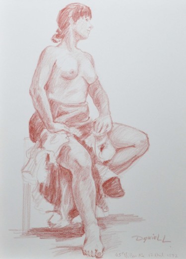 Dessin intitulée "43.jpg" par Danielle Braillon (DANIELL), Œuvre d'art originale