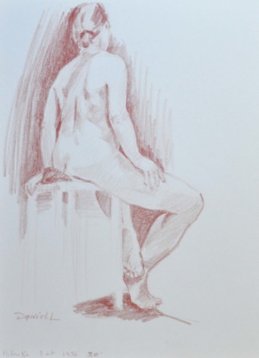 Dessin intitulée "55.jpg" par Danielle Braillon (DANIELL), Œuvre d'art originale