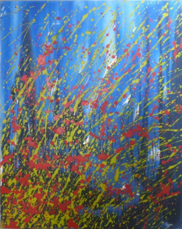 Peinture intitulée "S4" par César Azevedo, Œuvre d'art originale, Acrylique Monté sur Châssis en bois