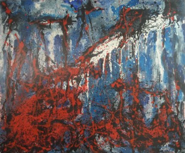 Peinture intitulée "S6" par César Azevedo, Œuvre d'art originale, Acrylique