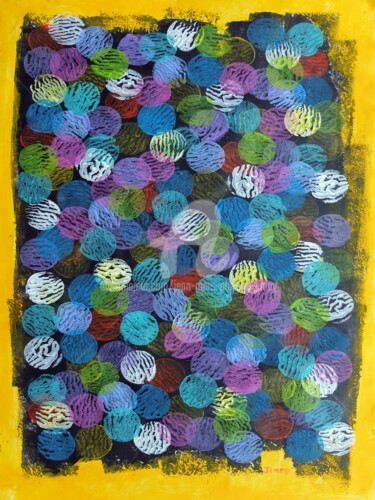 Peinture intitulée "BULLES DE ZÈBRES" par Jean-Marc Philippe (Jimpy), Œuvre d'art originale, Acrylique