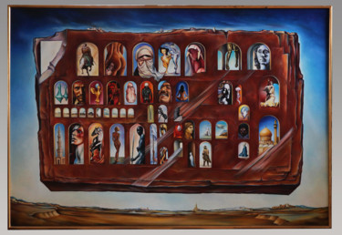 Peinture intitulée "where-are-you-now.j…" par Jean-Pierre Burquier, Œuvre d'art originale