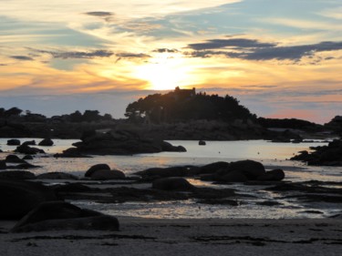 Photographie intitulée "Soleil couchant 1" par Jean Paul Rosso, Œuvre d'art originale