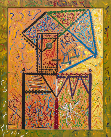 Ζωγραφική με τίτλο "Portrait of Yonghy…" από Tomasz, Αυθεντικά έργα τέχνης, Ακρυλικό