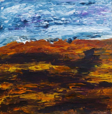 VALENSOLE: SES SECRETS , MYSTERES Painting titled "VALENSOLE: SES SE…" by Jeannette Allary, Original Artwork, Oil