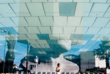 제목이 "Reflet de la tête a…"인 사진 Valery Trillaud로, 원작, 아날로그 사진