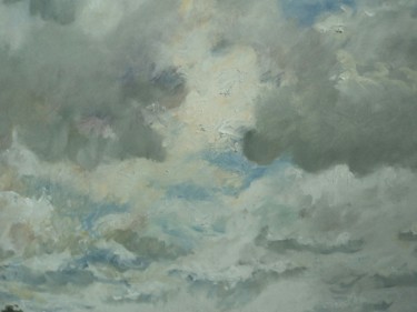 Ζωγραφική με τίτλο "Ciel changeant (dét…" από Claude Hardenne, Αυθεντικά έργα τέχνης