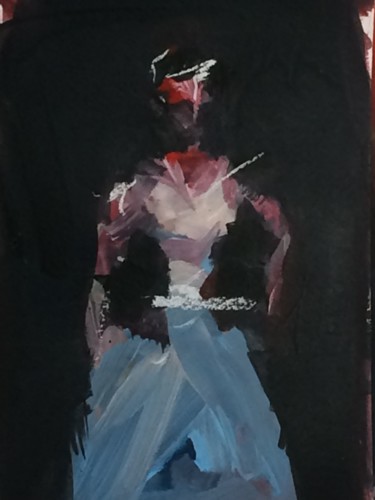 Peinture intitulée "Roman Holiday" par Karen Thomas, Œuvre d'art originale, Acrylique