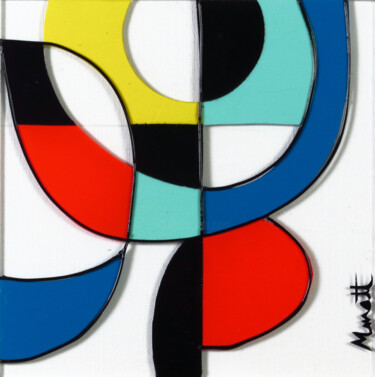 제목이 "Bubbles-Triptyque s…"인 미술작품 Muriel Matt로, 원작, 아크릴