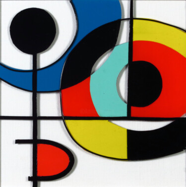 제목이 "Bubbles -Triptyque…"인 미술작품 Muriel Matt로, 원작, 아크릴